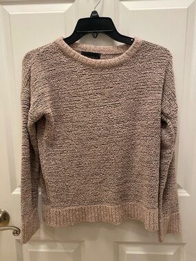 Absolutely Creative Worldwide Women's Tan Knit Crewneck Sweater